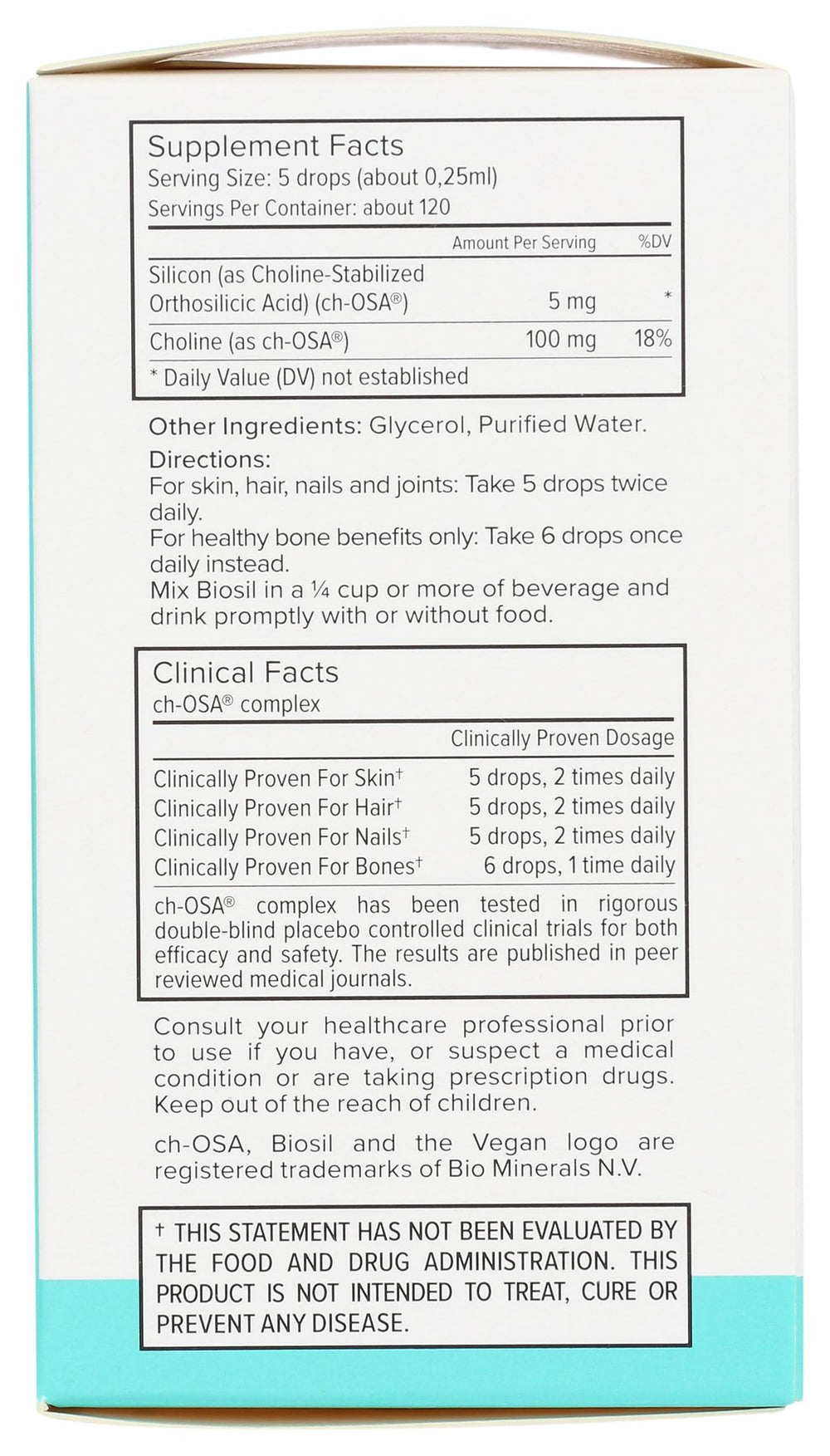 BioSil supports bones and joints.