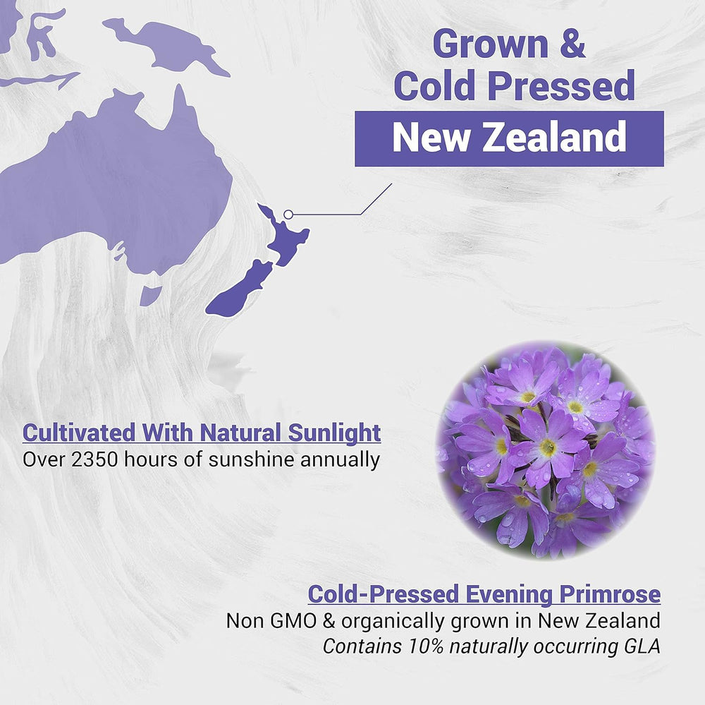 Naturalis label shows 10% GLA content for clear nutritional information.