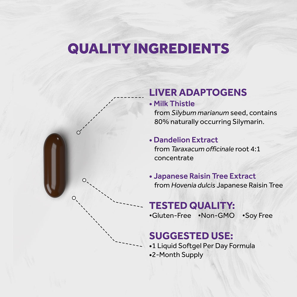 Closeup of Naturalis Silymarin bottle label and ingredients
