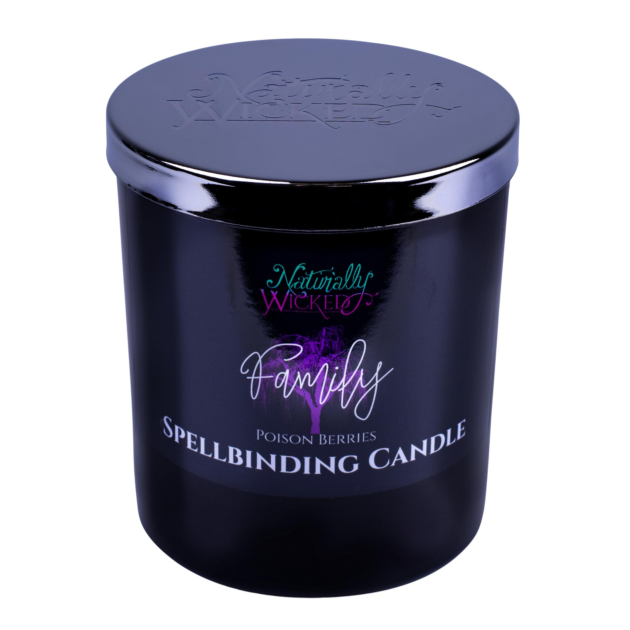 Naturally Wicked candle wood wick crackles softly, adding warm ambience to evenings