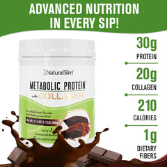 NaturalSlim Metabolic Protein collagen texture reveals creamy, smooth consistency.