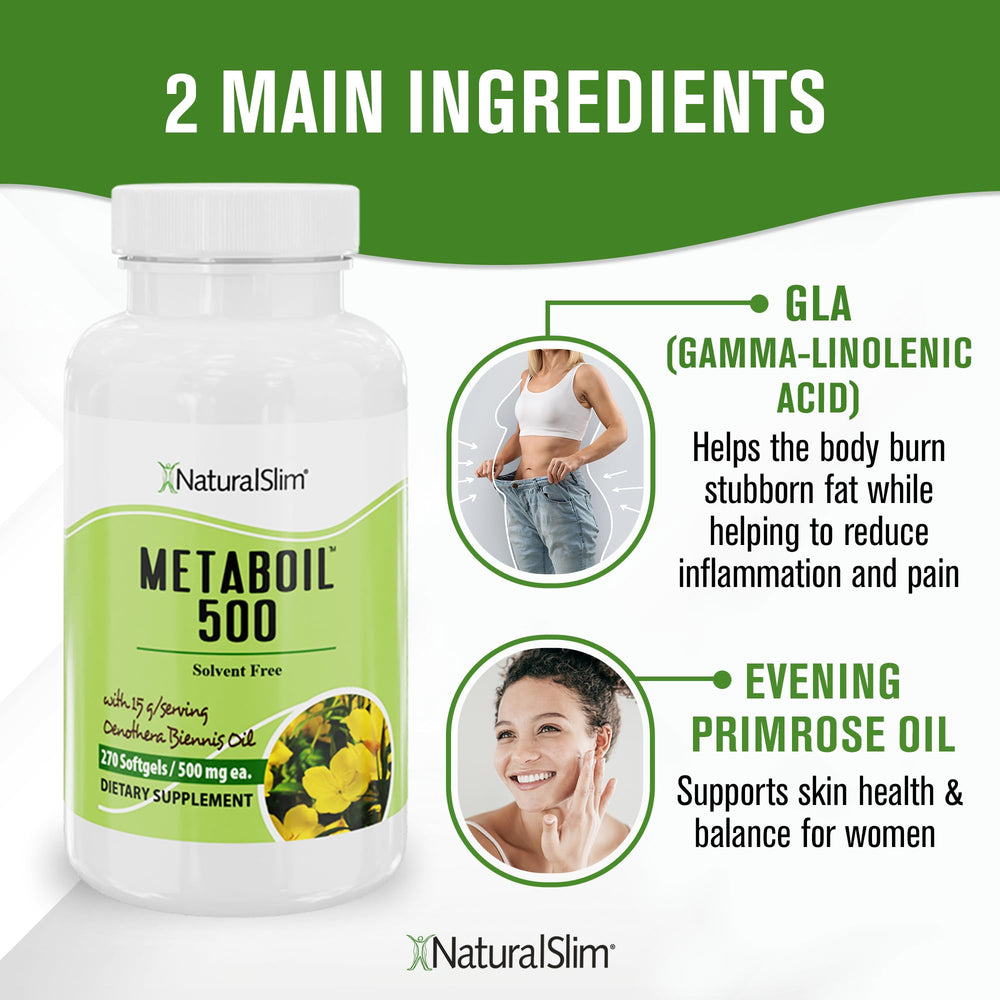 NaturalSlim daily-use scene with capsules and a glass of water.