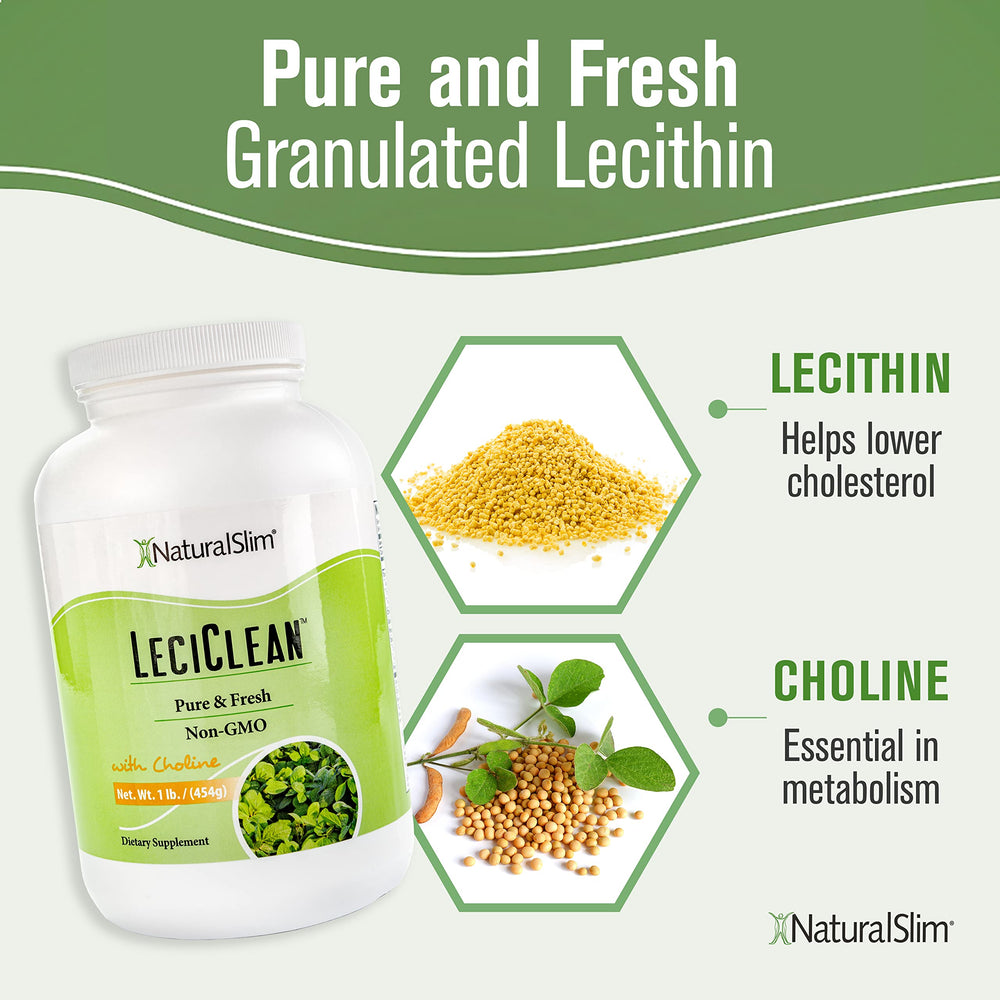 NaturalSlim lecithin granules blended into smoothie for emulsion and flavor preservation.