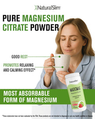 NaturalSlim MagicMag honey-chamomile flavor offers a gentle, easy-to-mix option for calming hydration.