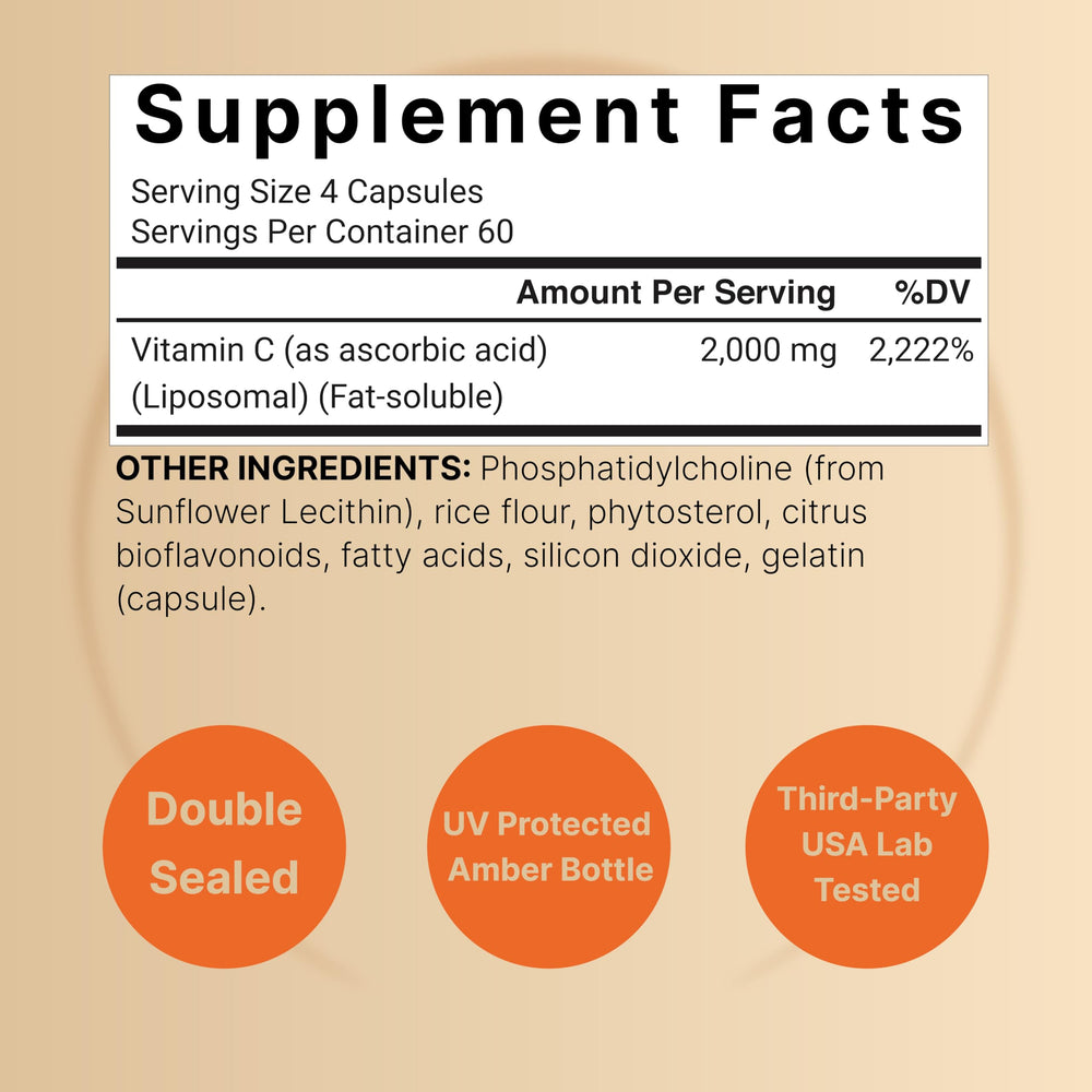 Close-up of NatureBell vitamin C capsules emphasizing high absorption benefits.