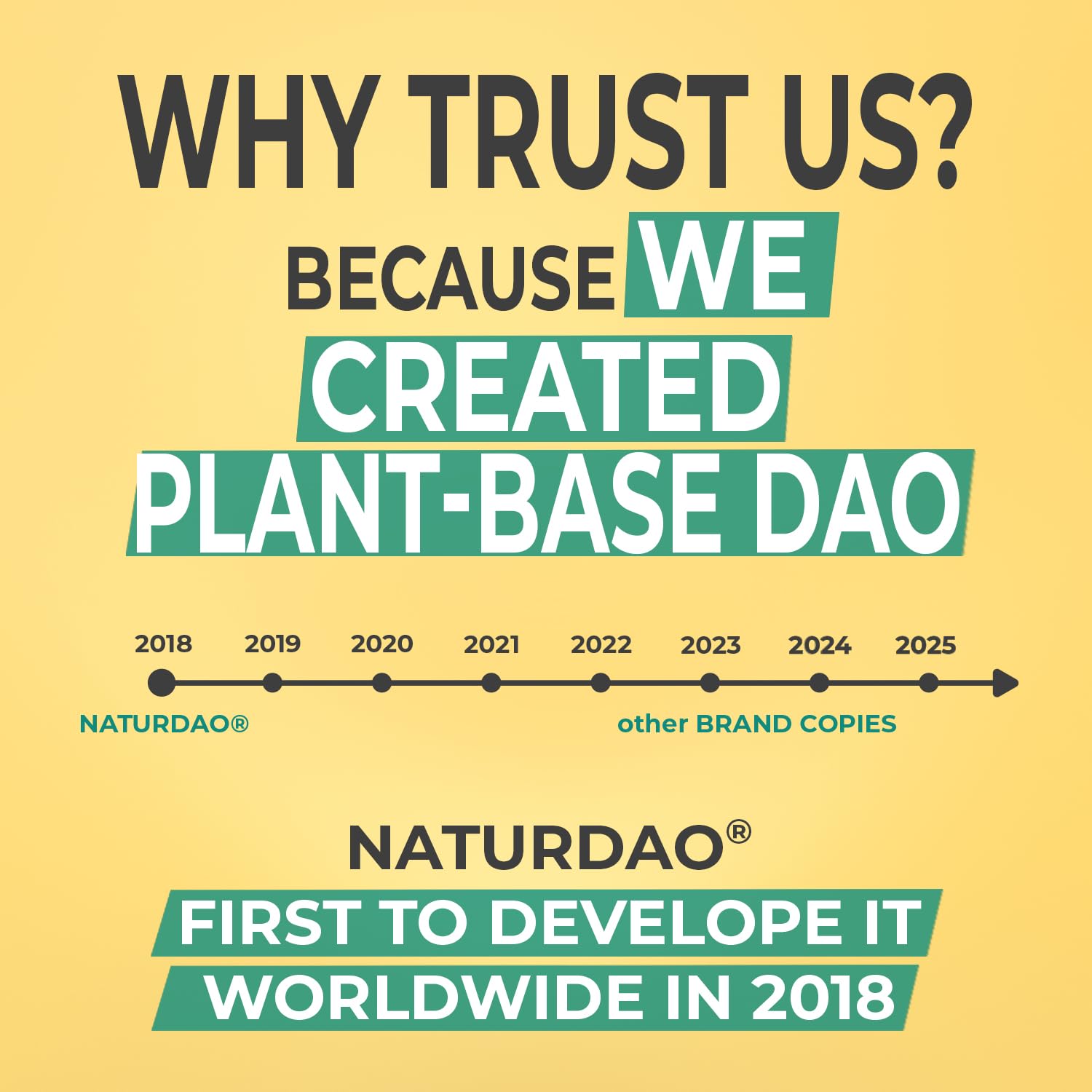 NATURDAO Plus tablet close-up highlighting extended-release design for steady release