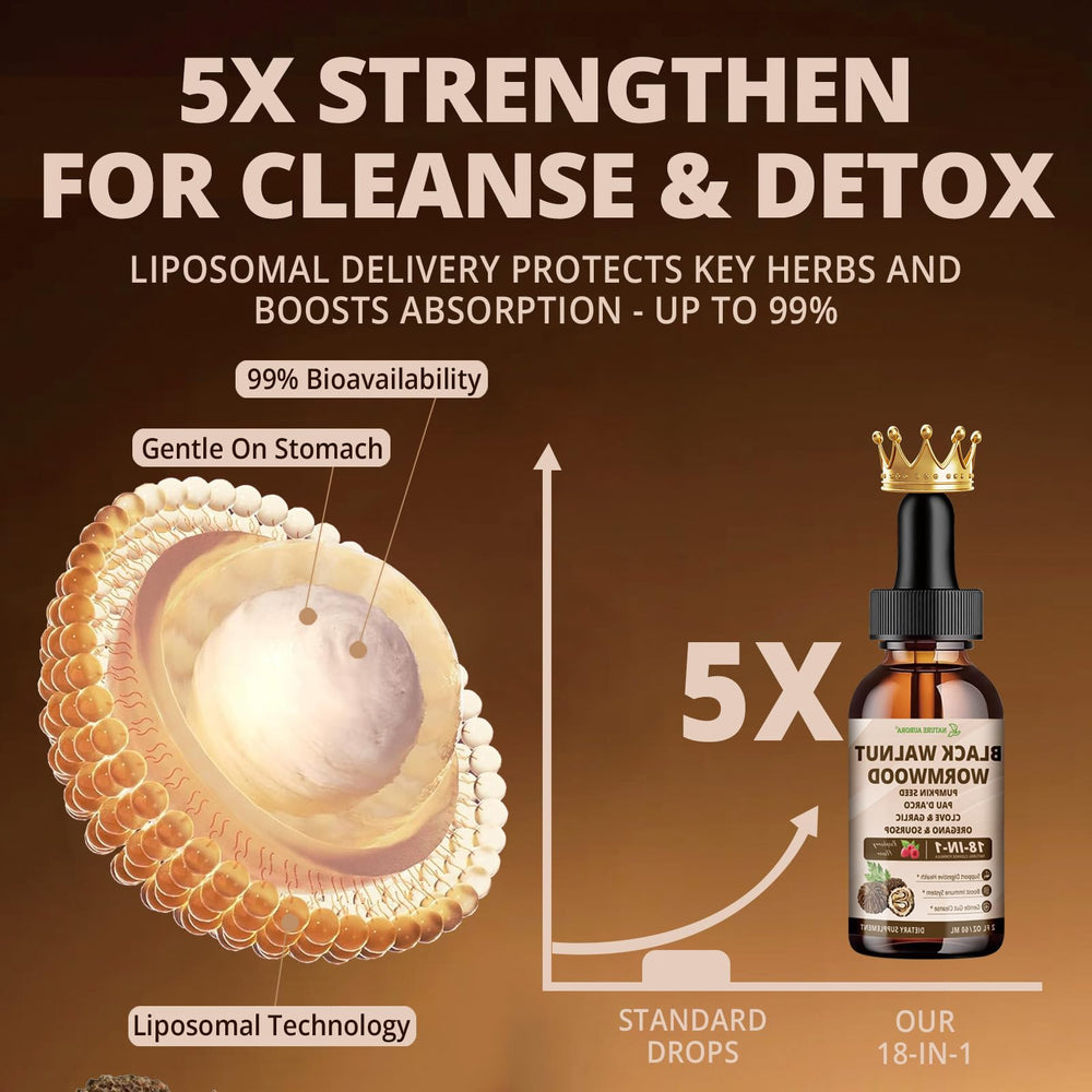 Nature Aurora Liposomal delivery technology for higher absorption