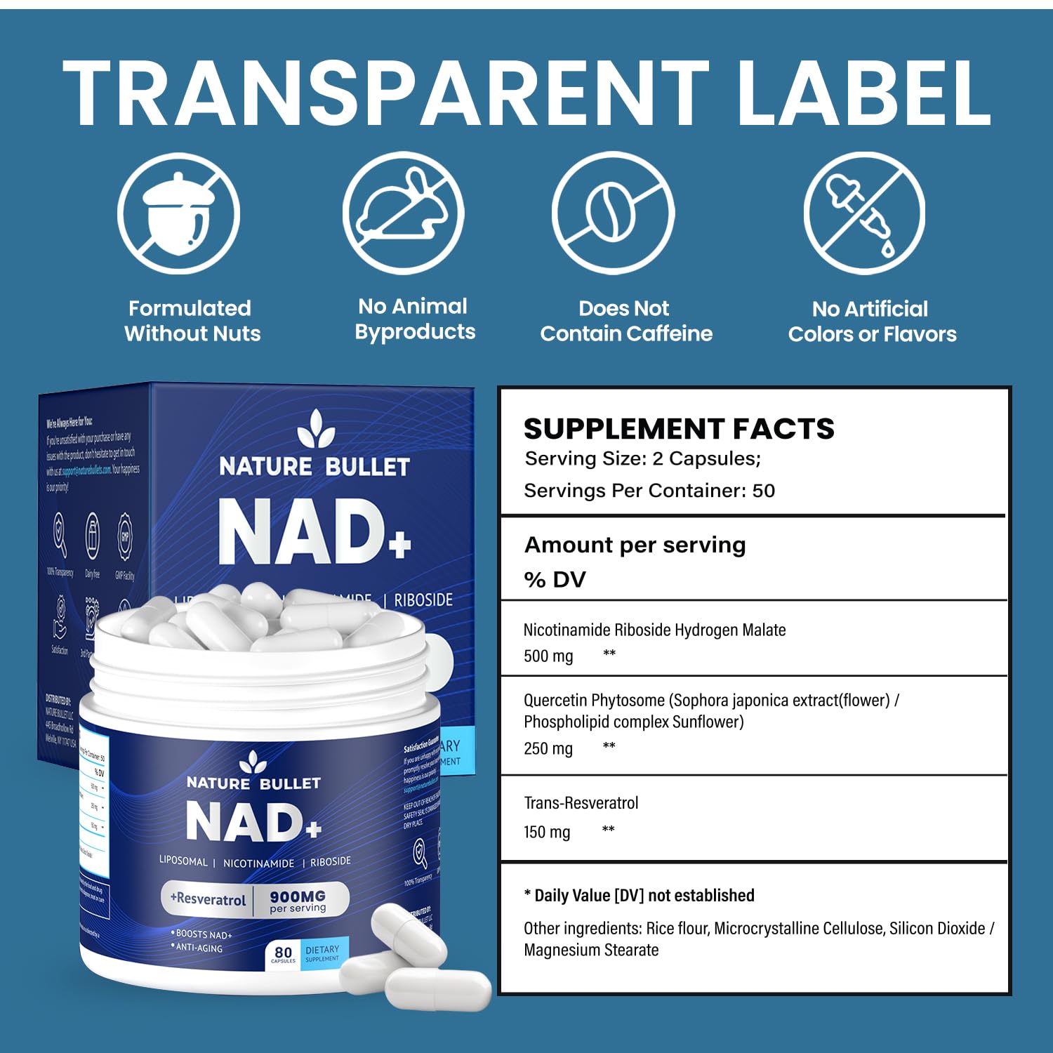 Nature Bullet wellness image suggests brain and immune wellbeing support.
