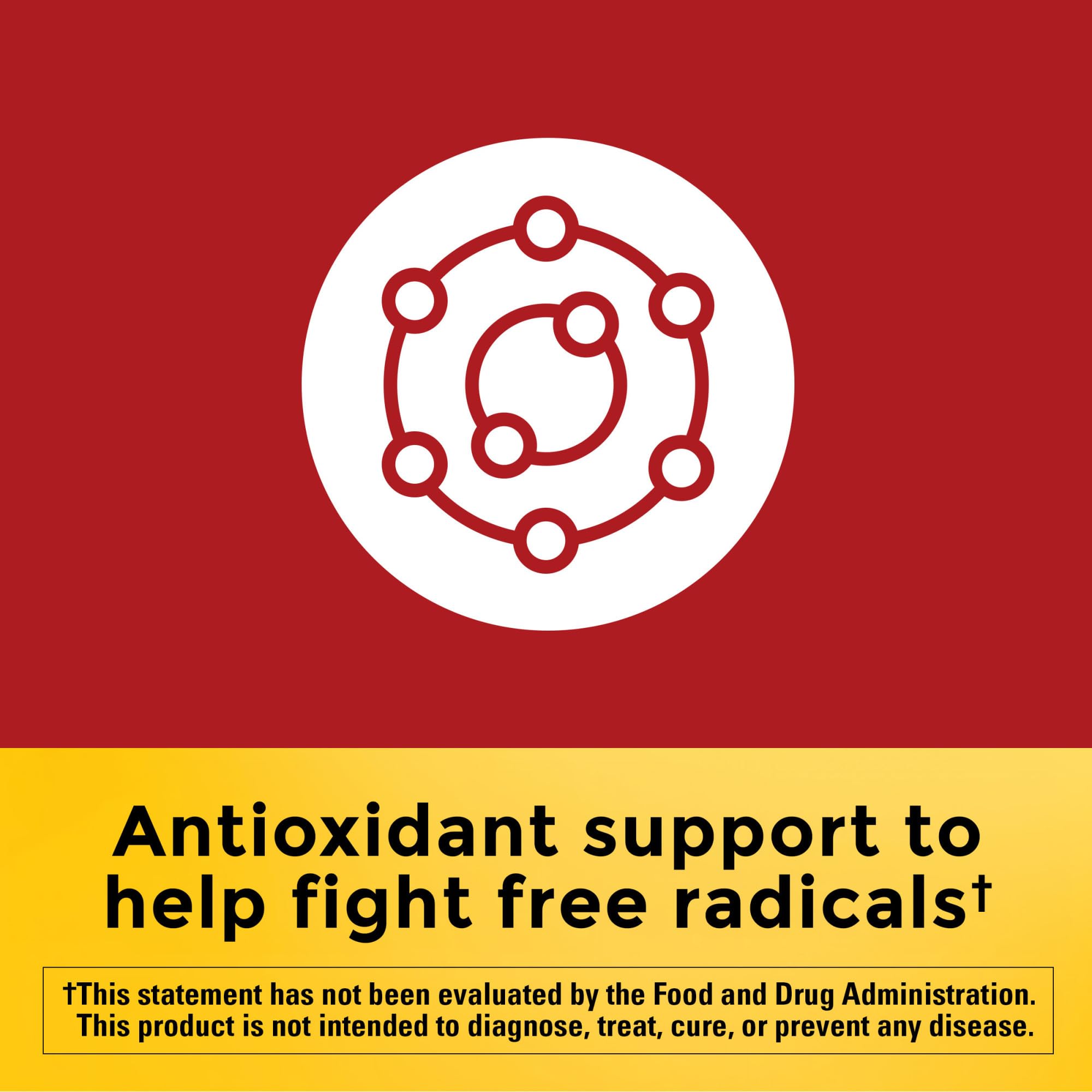 Nature Made CoQ10 200 mg softgels packaging with product details and label.