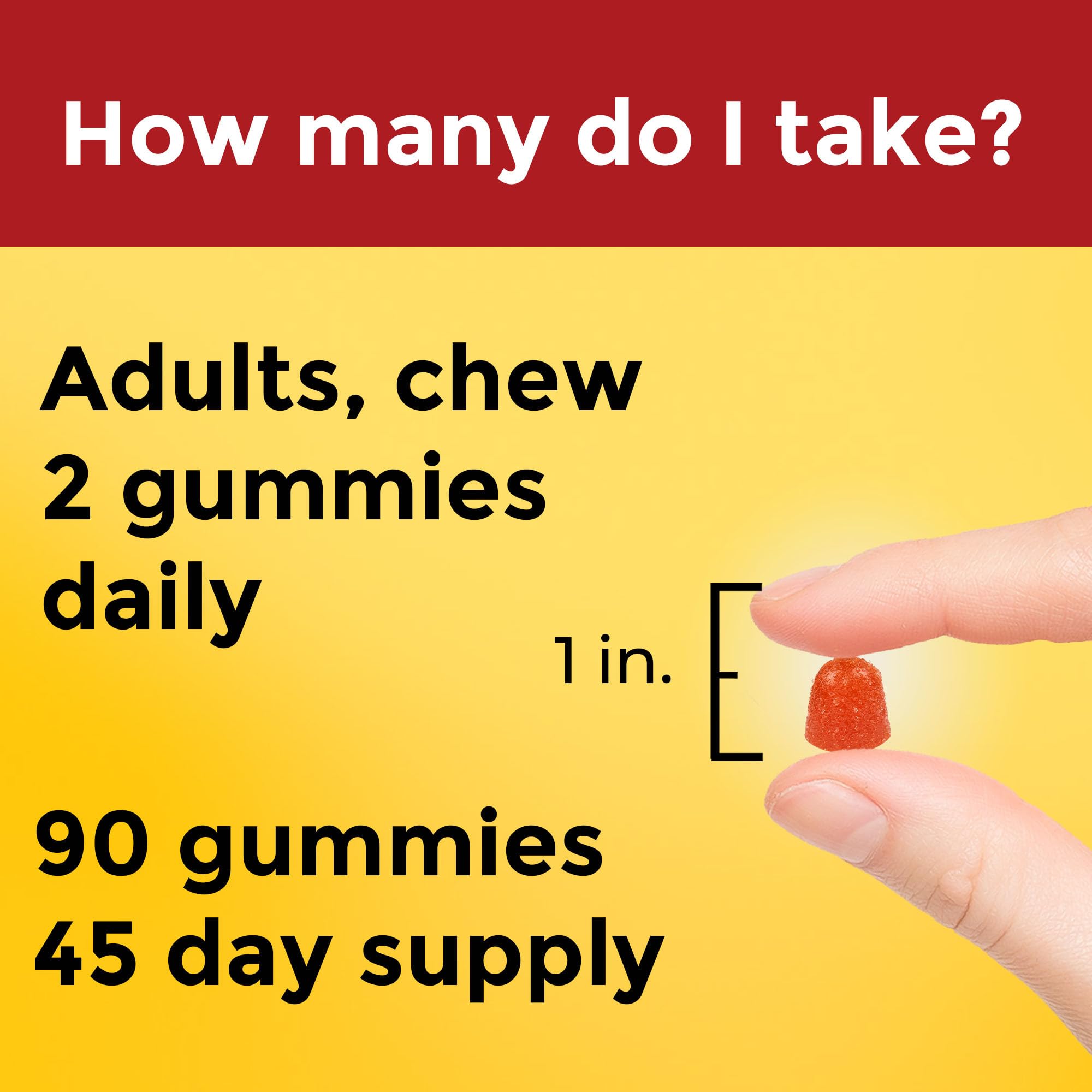 Nature Made Fish Oil Gummies bottle and gummies on kitchen counter.