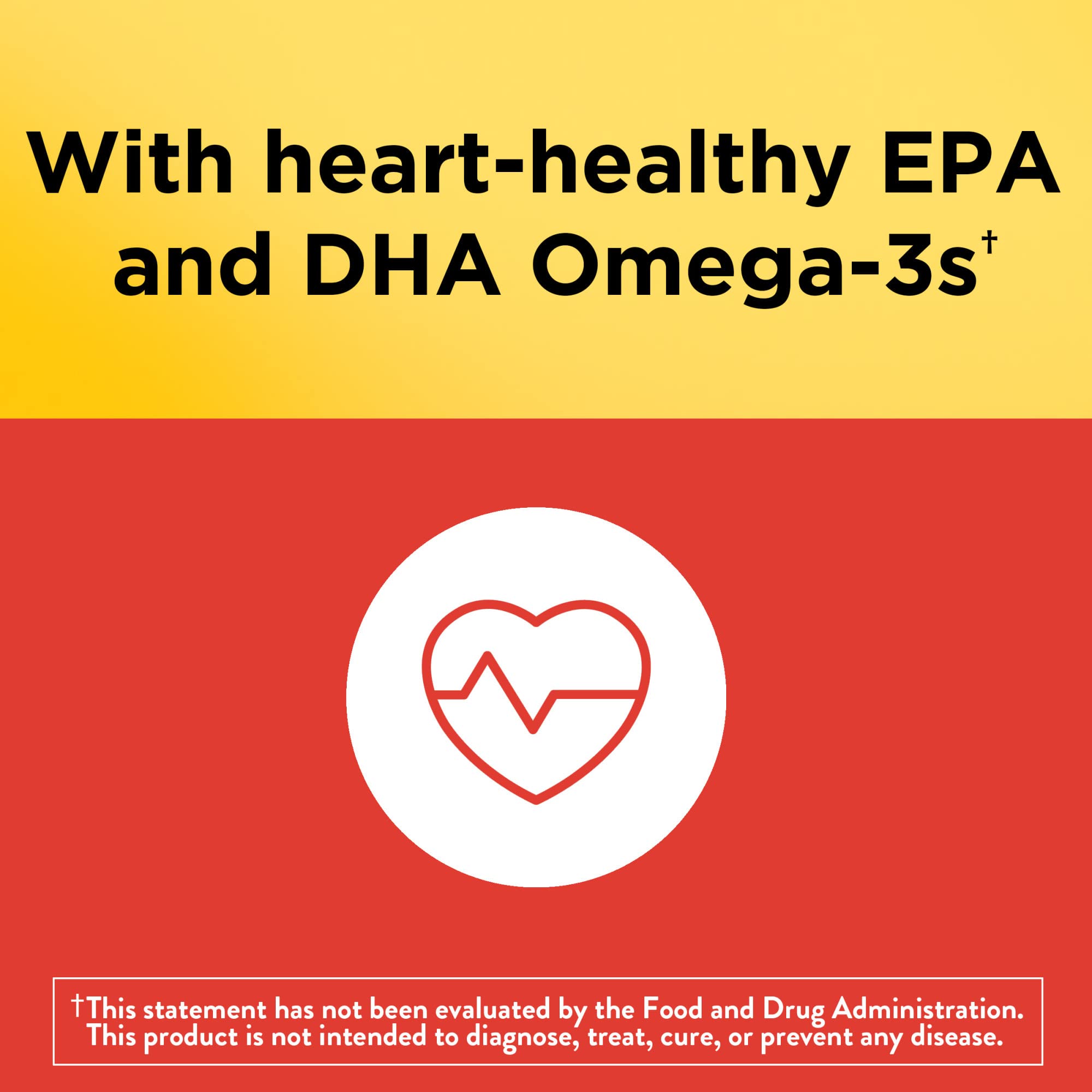 Lemon flavored Nature Made omega-3 gummies for kids