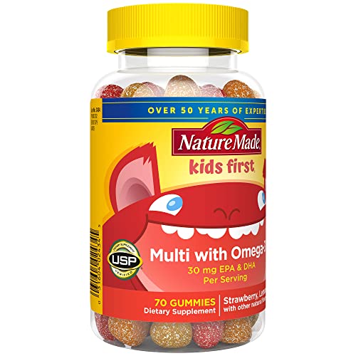 USP Verified Nature Made gummies label and bottle