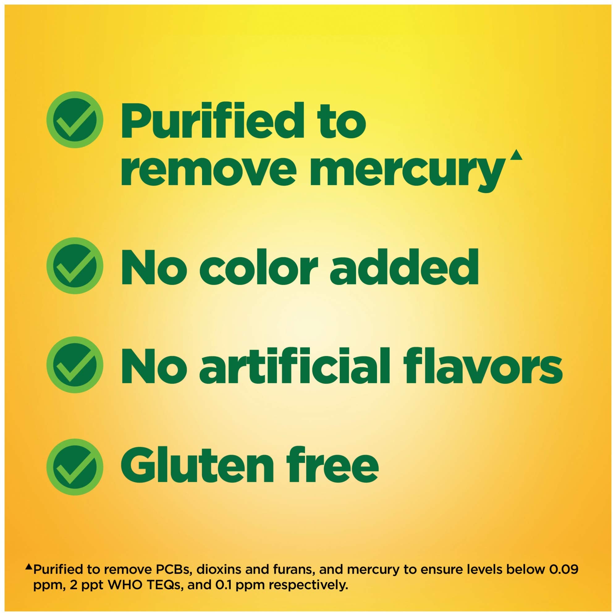 Each Nature Made softgel contains EPA and DHA omega-3 content for heart-brain-eye support.