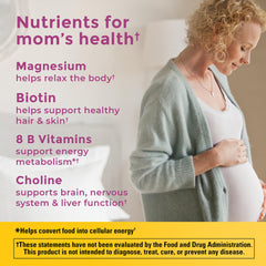 Nature Made Prenatal DHA softgels image for baby brain and eye development.