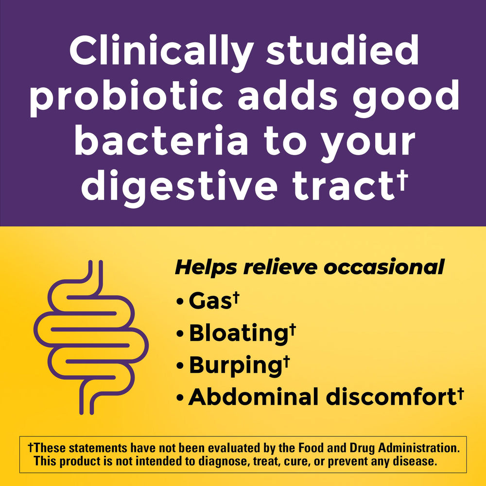 Nature Made Probiotic + Prebiotic Fiber Gummies bottle label highlighting gluten-free formula.