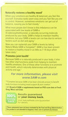 Close-up of Nature Made Sam-e Complete 400 mg tablets for daily use.