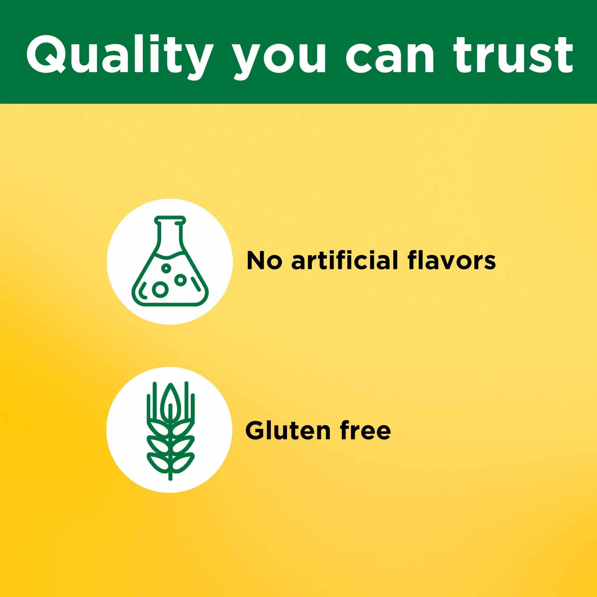 Nature Made on a store shelf with clear supplement branding for immune support.