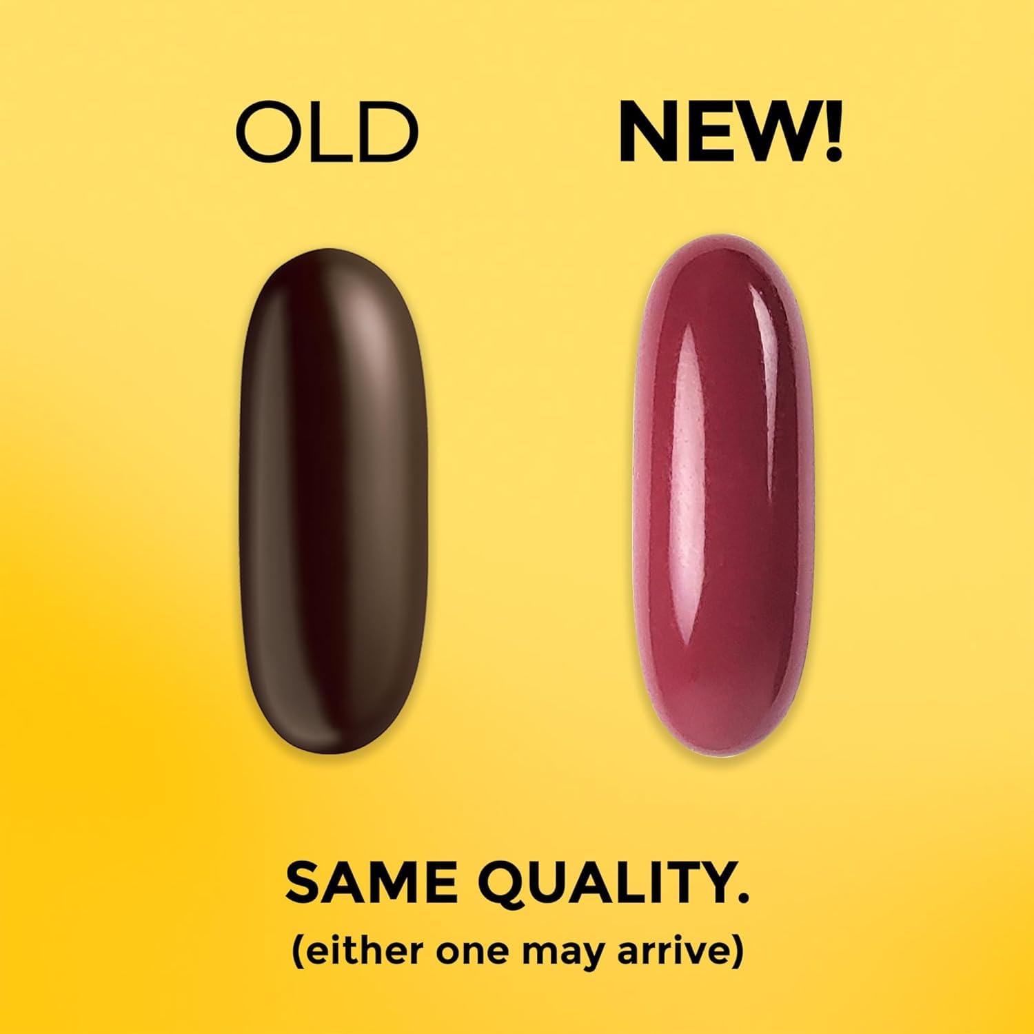 Close-up of Nature Made softgels cap, showing an easy-to-swallow design for daily use.