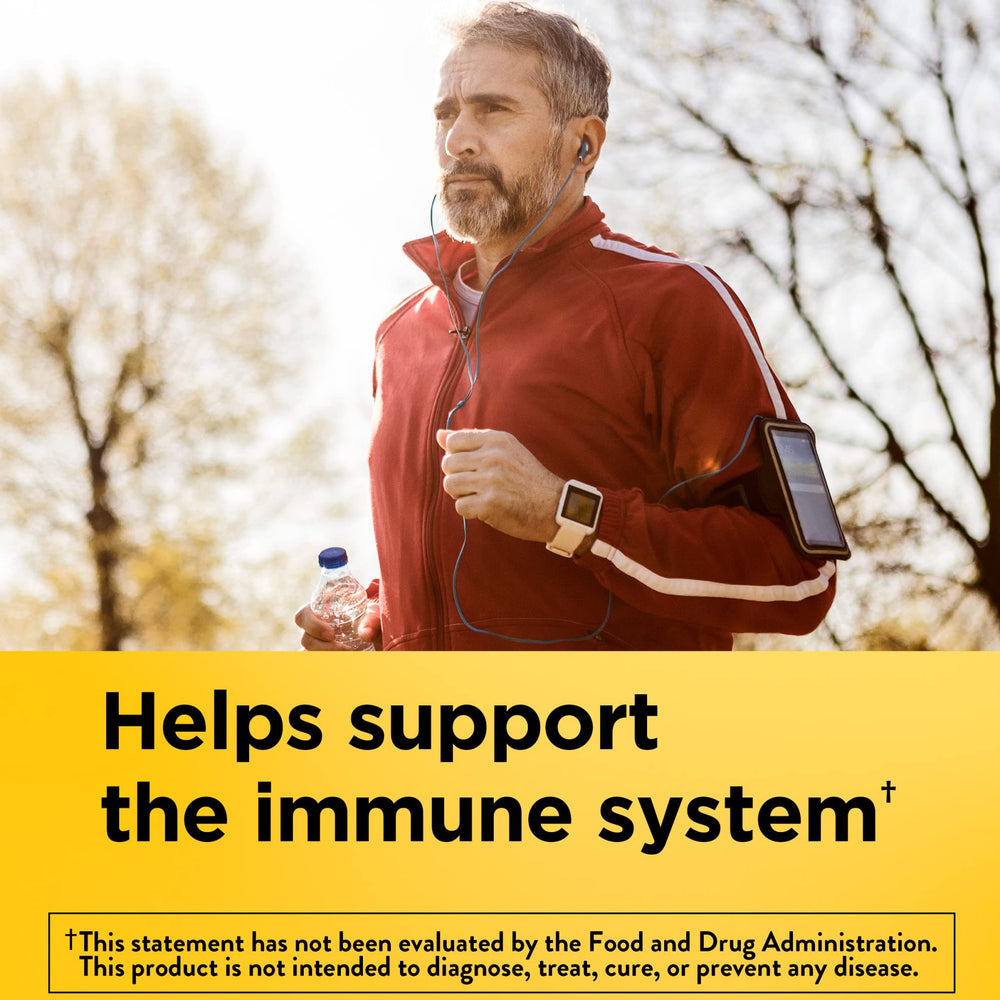 Frasco Nature Made Super B Complex con tabletas, fácil de tomar.