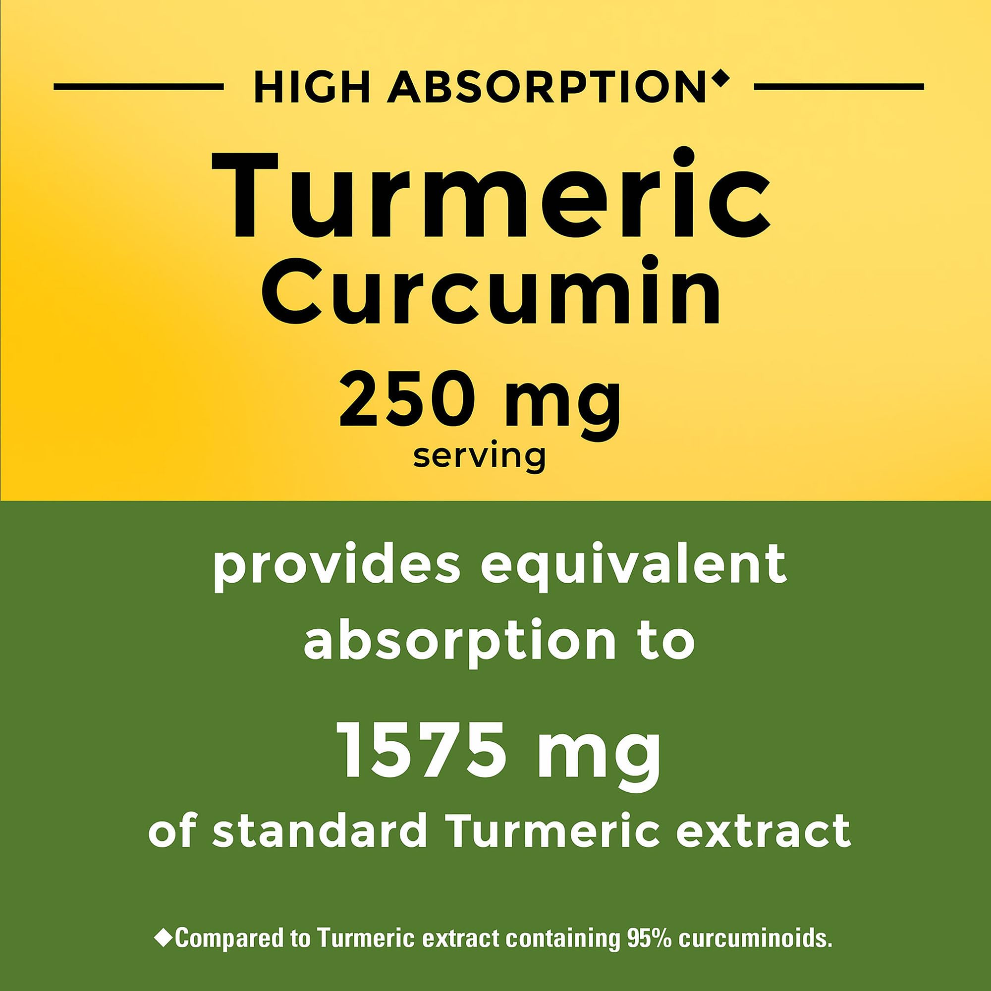 Nature Made Turmeric bottle with USP Verified seal for trust.