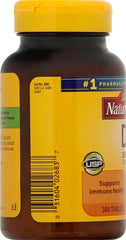 Nature Made Vitamin D3 1000 IU bottle on table for easy daily supplementation