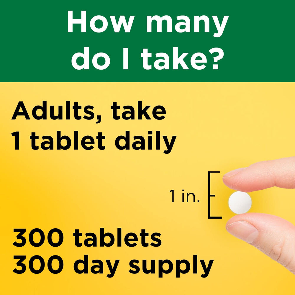 Nature Made Vitamin D3 1000 IU pills inside bottle ready for daily use