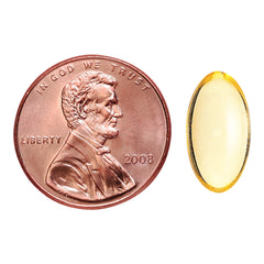 Nature Made Vitamin E 400 IU label close-up showing potency