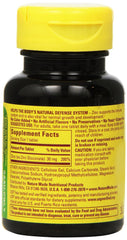 Nature Made Zinc 30mg front label showing product details