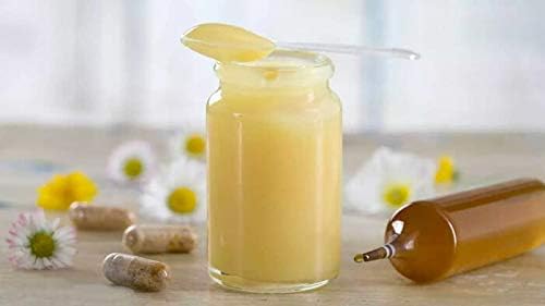 NatureNow Royal Jelly label view, vitamin-rich profile highlighted on the bottle