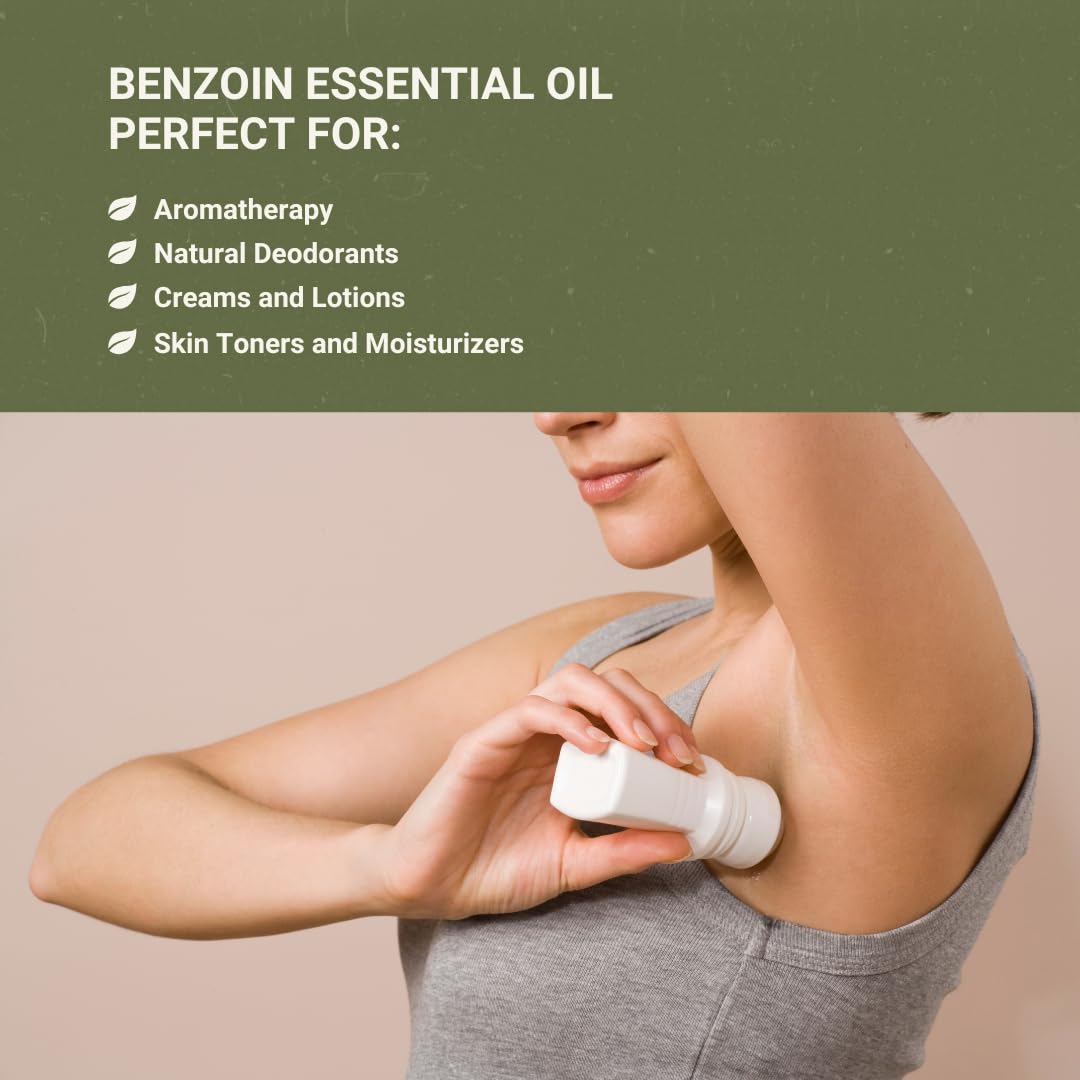 Nature Packaged Benzoin Oil for toner illustrates gentle hydration and revitalization.