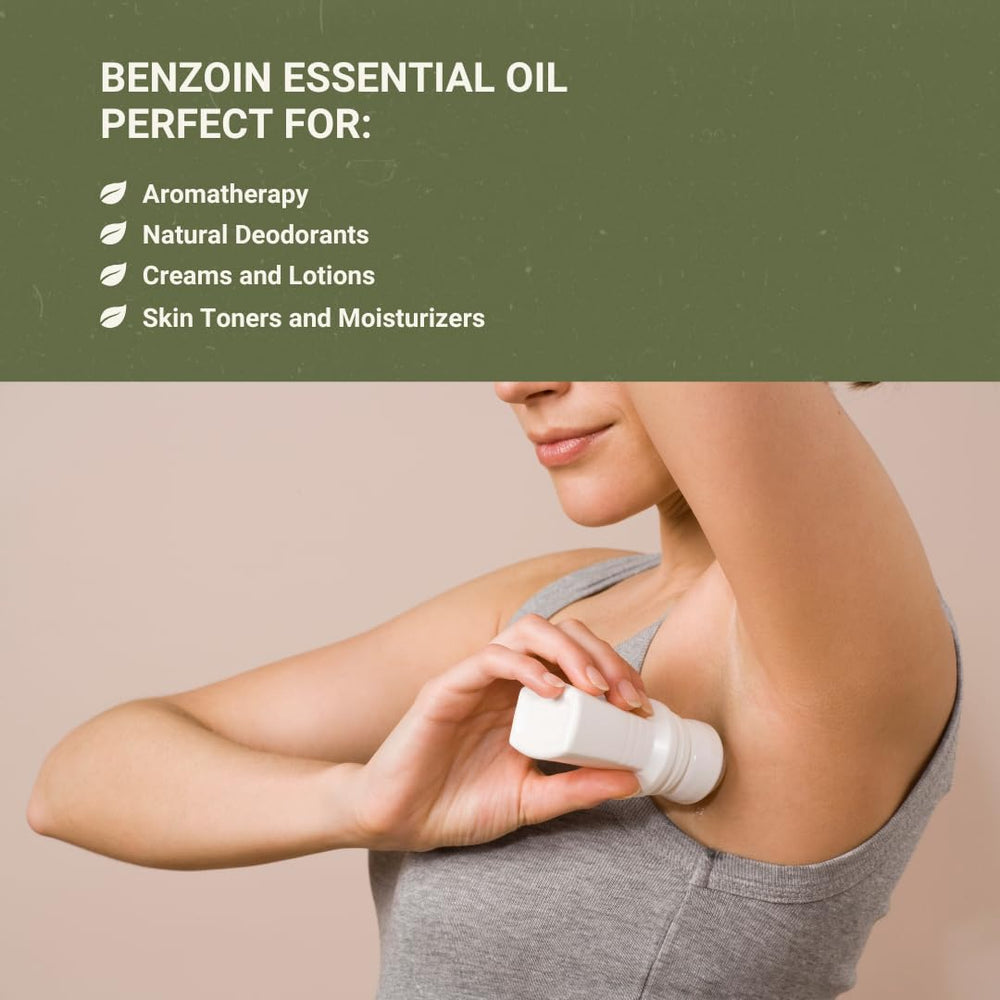 Nature Packaged Benzoin Oil for toner illustrates gentle hydration and revitalization.