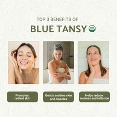 Nature Packaged Blue Tansy oil used in candle making for soothing scents.