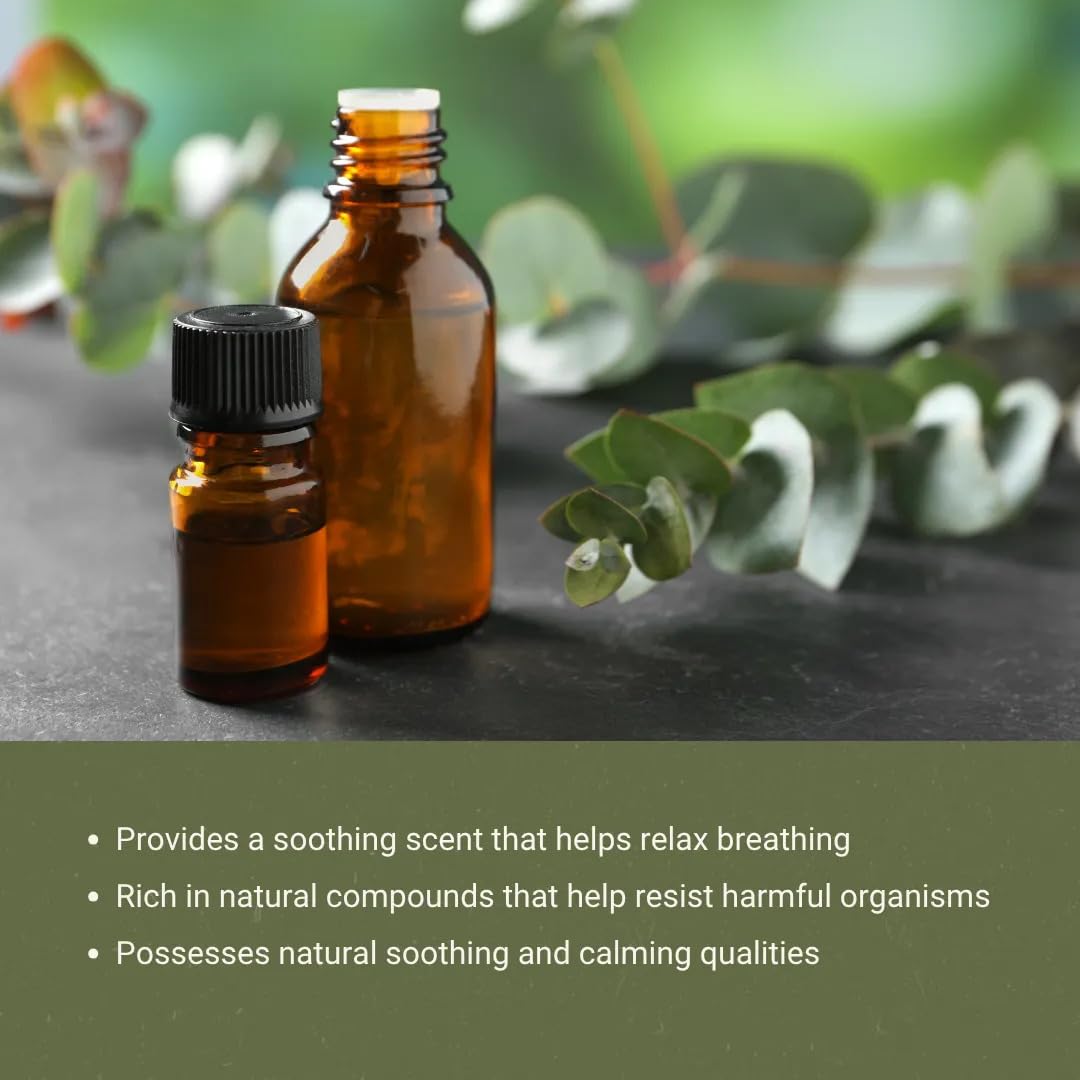Nature Packaged Eucalyptus Oil origin China label, emphasizing sustainable sourcing.
