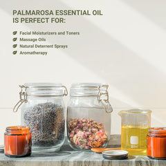 Nature Packaged Palmarosa oil soap bar pairing offers gentle cleansing with a light herbal note.