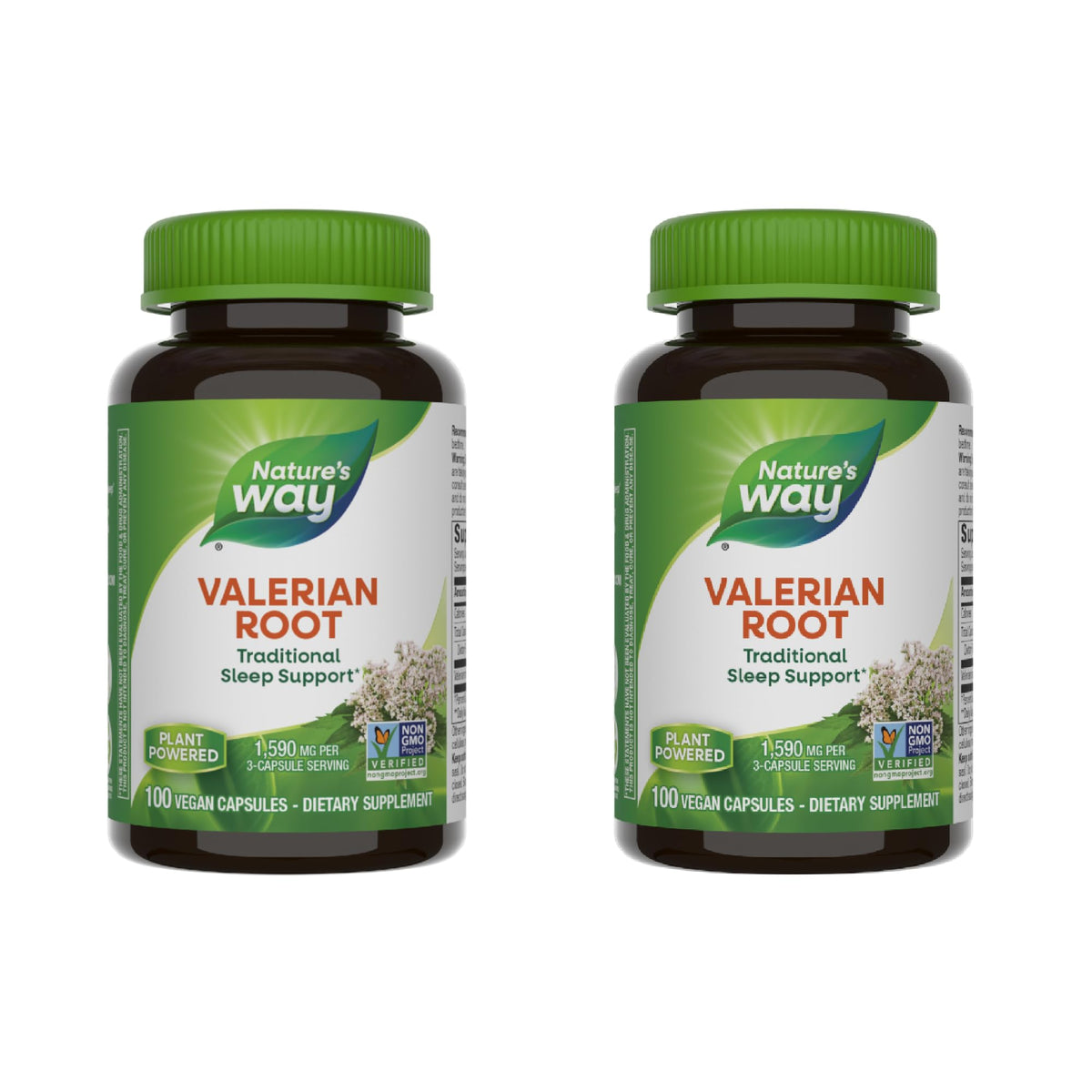 Nature's Way Valerian Root bottle for relaxing evenings and sleep support.
