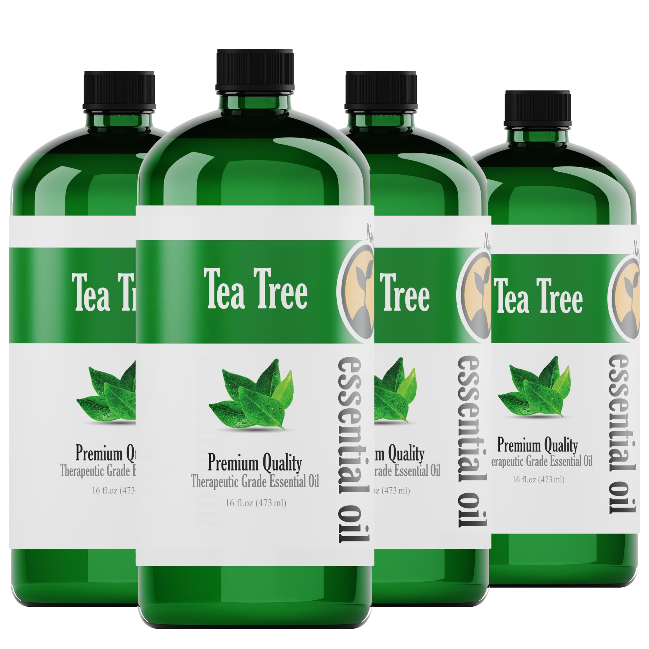 Natures-Star Tea Tree Essential Oil 16oz bottle pour for refreshing room sprays.