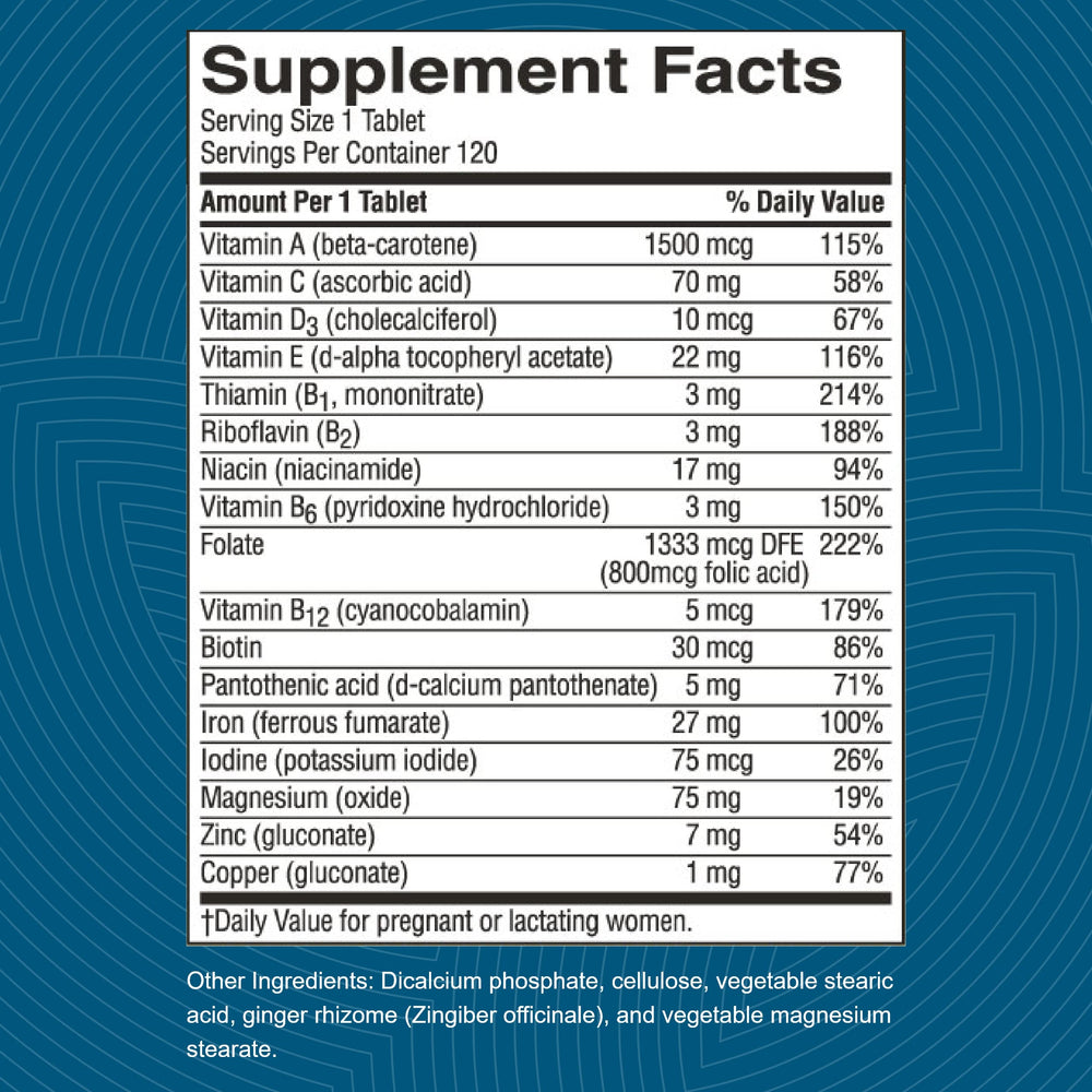 Nature's Sunshine Prenatal capsules emphasizing antioxidant-rich formula for fetal health.