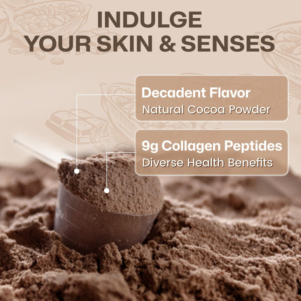 Nature Target alkaline cocoa powder closeup hints at rich flavor.
