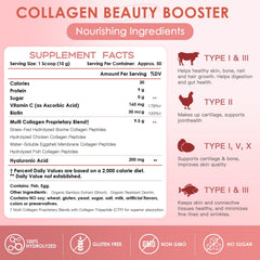 Nature Target collagen powder scoop enables easy daily dosing for consistent intake.