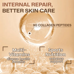 Nature Target collagen powder stirred into coffee for convenient daily use