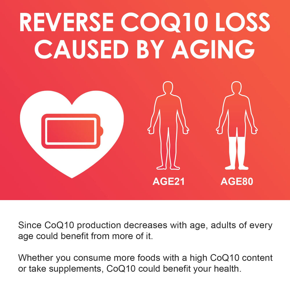 Nature Target CoQ10 with heart health chart implying potential support