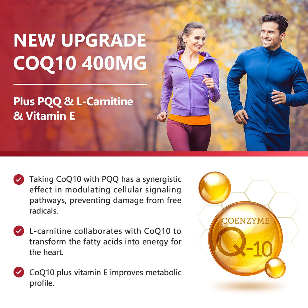 Nature Target CoQ10 400mg packaging label detailing purity