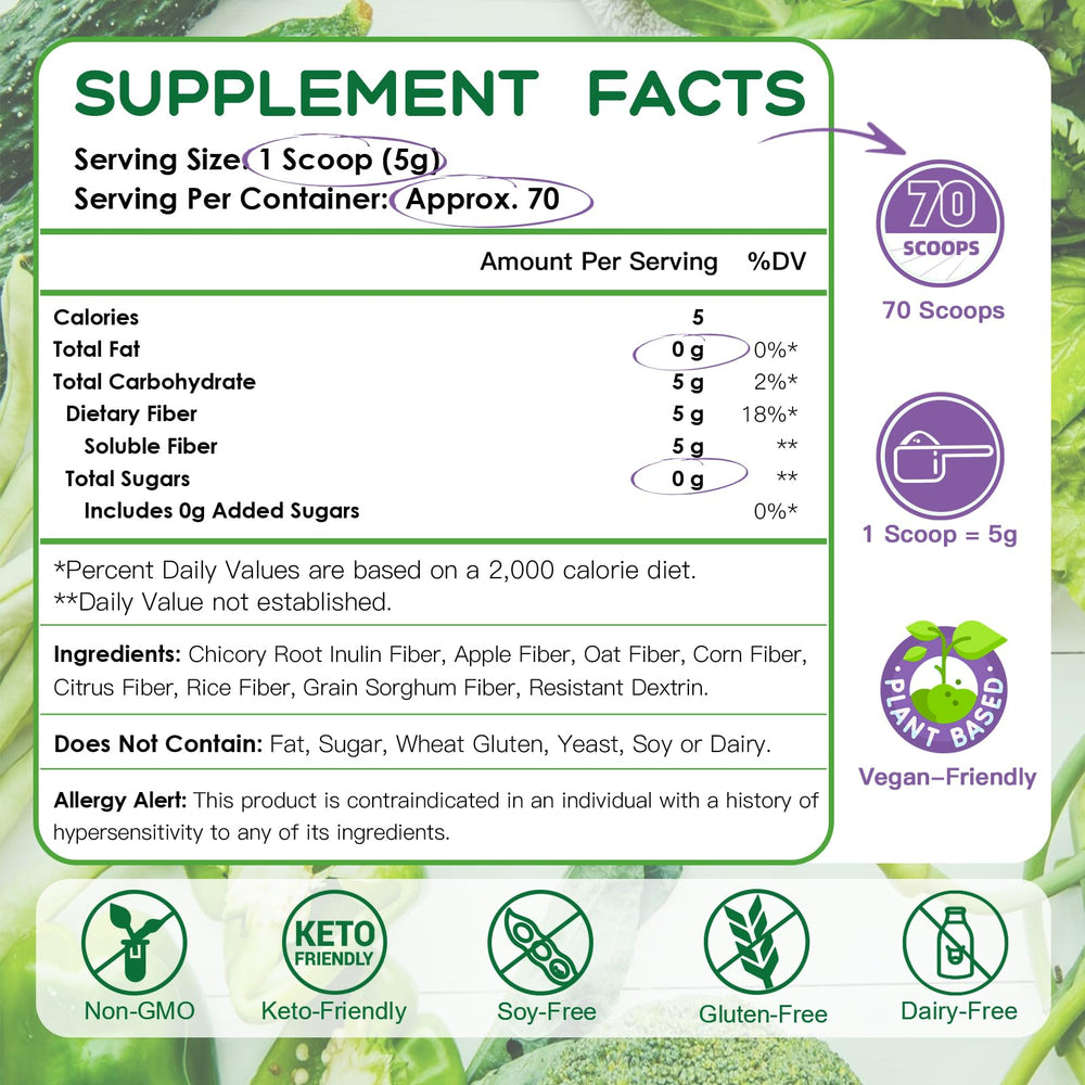 Nature Target Daily Fiber glass shows the mix blending smoothly for digestive comfort
