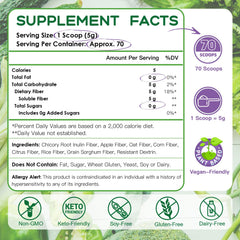 Nature Target Daily Fiber glass shows the mix blending smoothly for digestive comfort