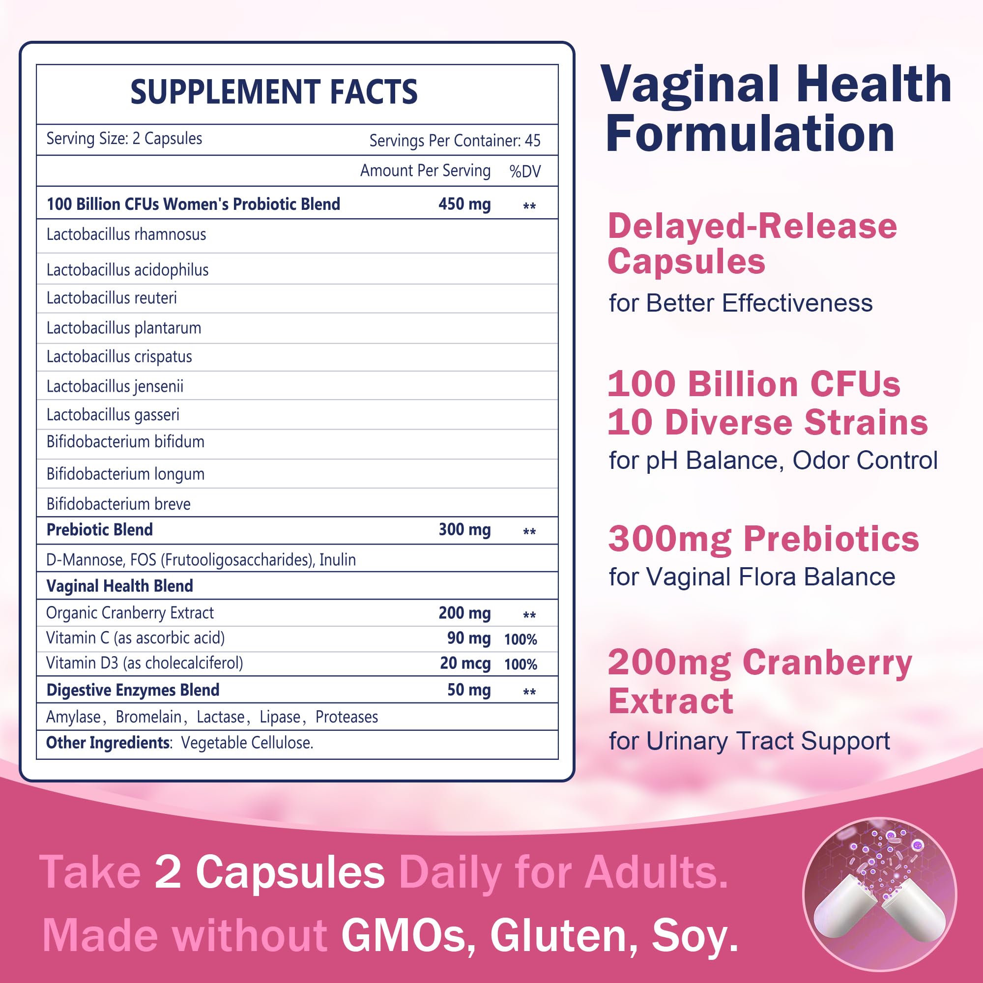 Nature Target daily-use scene illustrating a routine with probiotics