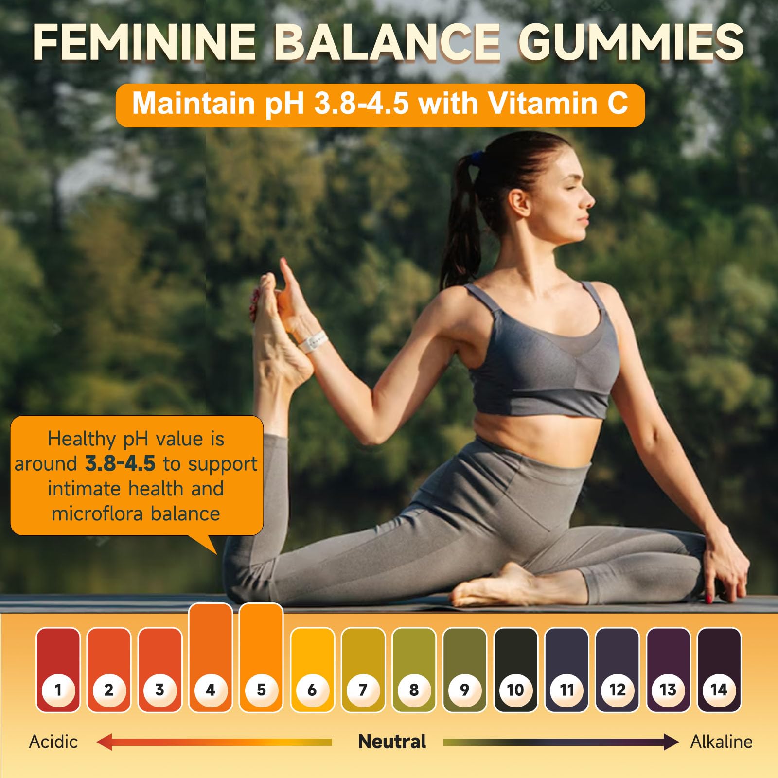 Lactobacillus strains featured in Nature Target Feminine Balance for flora support