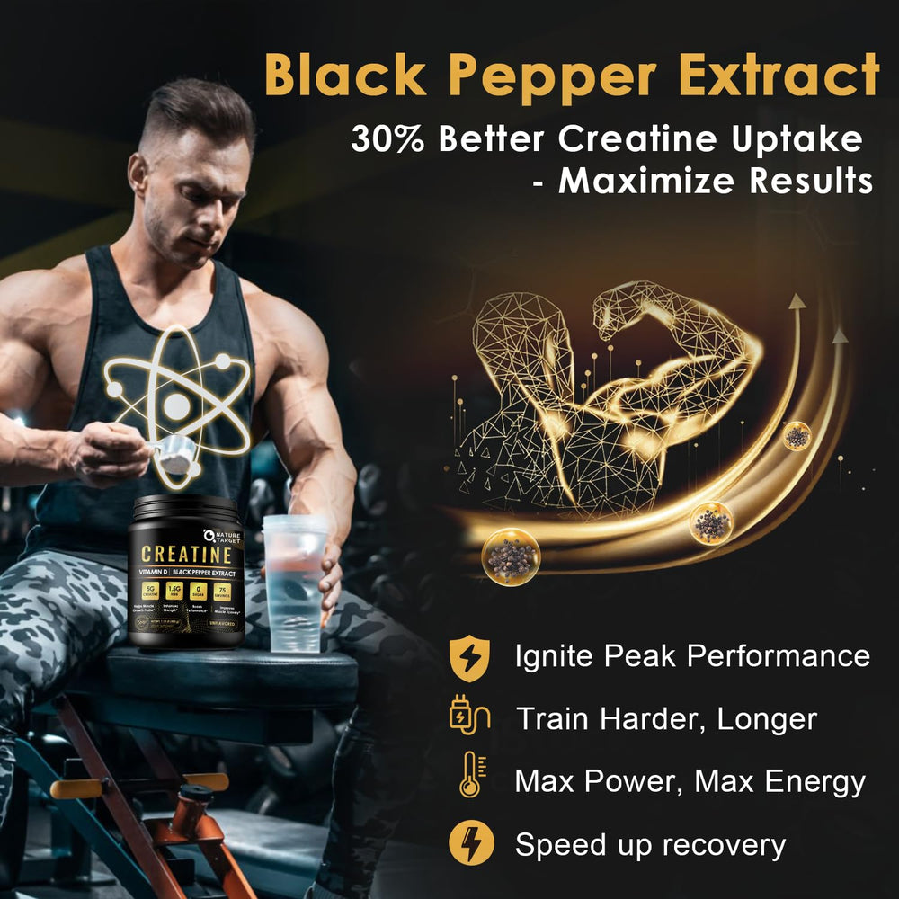 Nature Target HMB calcium ingredient label promotes muscle maintenance