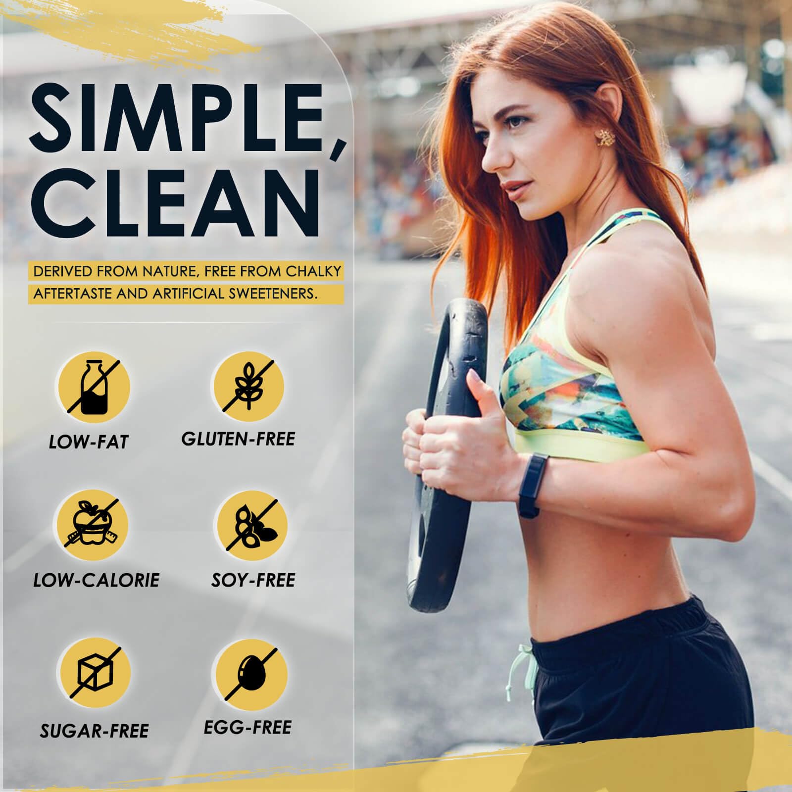Nature Target Isolate Whey Vanilla fiber and minerals highlighted on packaging.