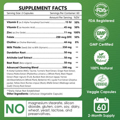 NATURE TARGET Milk Thistle capsules close-up highlighting vegan capsules for daily use.