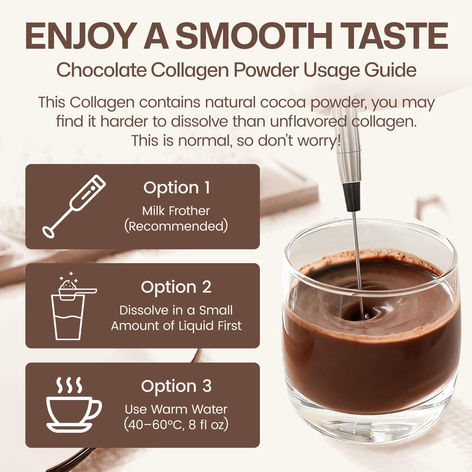 Nature Target mixed drink glass with collagen adds delicious routine flavor.